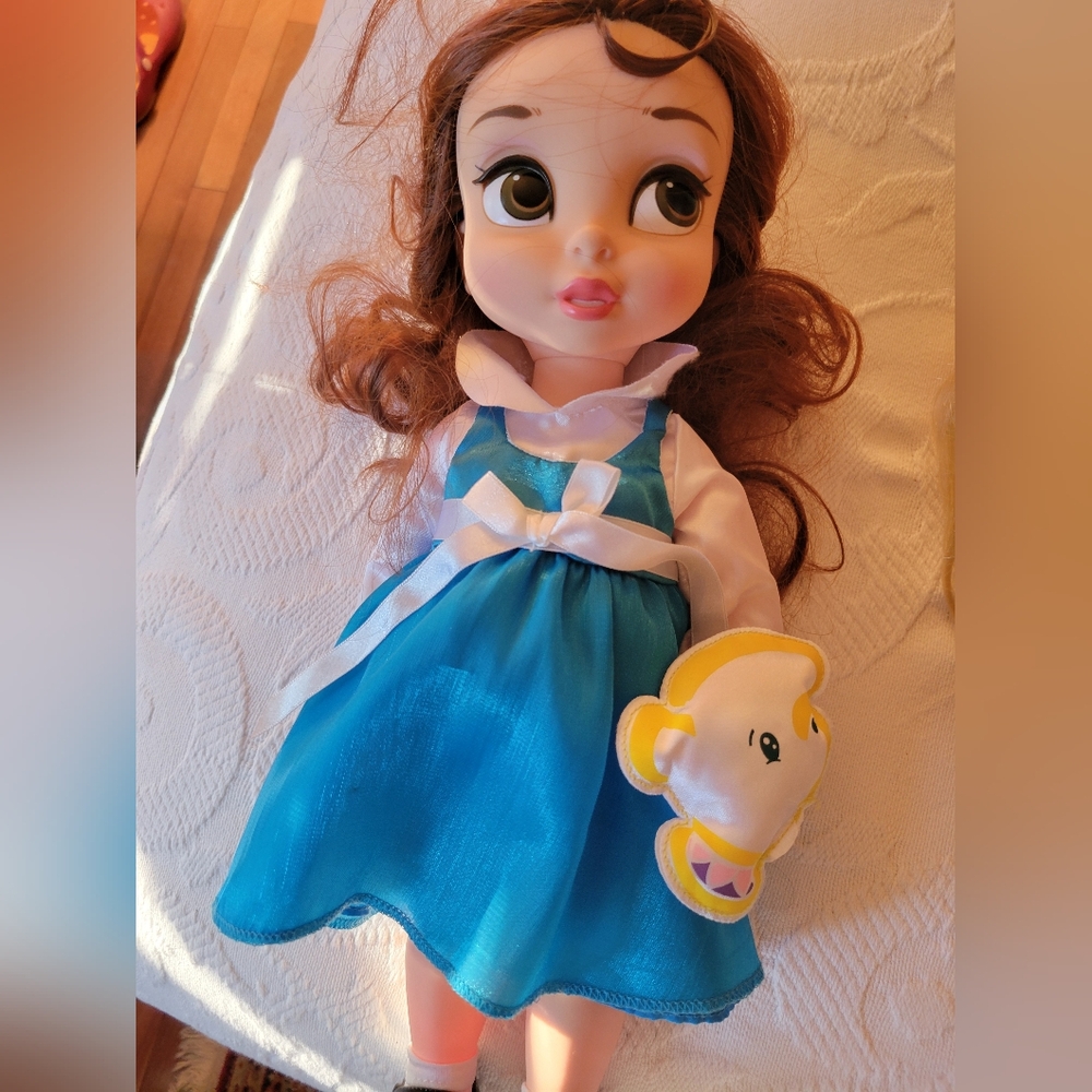 Disney's Animator Collection Belle And Phillipe Dolls - Picture 4 of 4